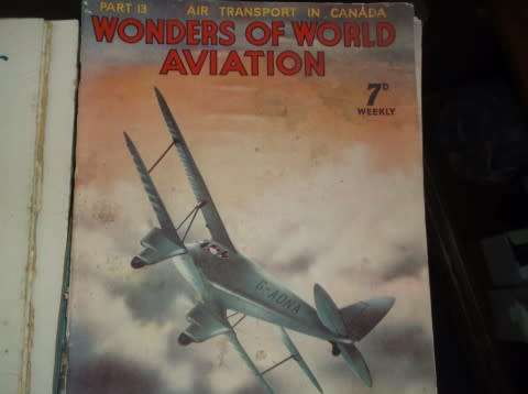 WONDERS OF WORLD AVIATION ( 40 WEEKLY MAGAZINES FROM  8 MARCH 1938 TO 6 DECEMBER 1938 )